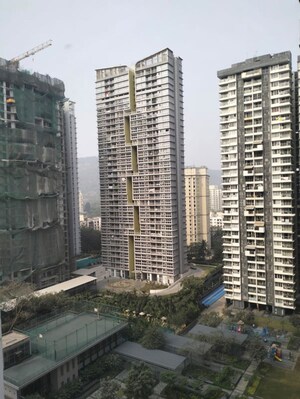 2 BHK Apartment – Exterior View View at Courtyard by Narang Realty and The Wadhwa Group, Pokhran Road No Two - for Rent