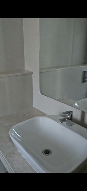 Bathroom in 2 BHK Apartment at Courtyard by Narang Realty and The Wadhwa Group, Pokhran Road No Two – for Rent