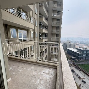 Balcony in 2.5 BHK Apartment at Pyramid Altia, Sector 70a – for Rent