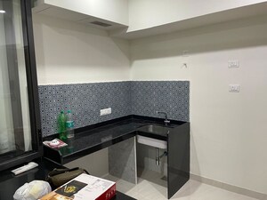 Kitchen in 1 BHK Apartment at Lodha Crown Quality Homes, Majiwada – for Rent
