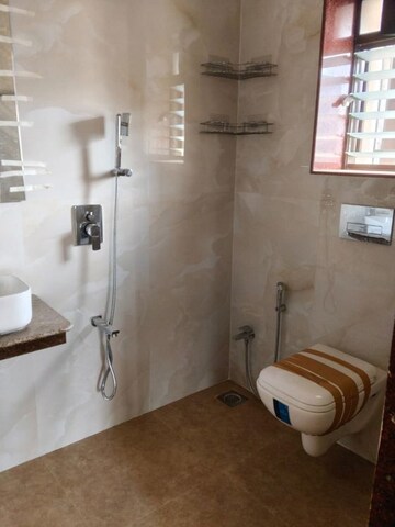Bathroom in 2 BHK Apartment at Bandra West – for Rent