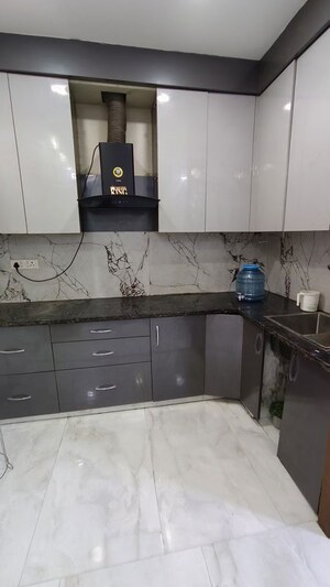 Kitchen in 2 BHK Builder Floor at Divya Angels, Indrapuram – for Rent