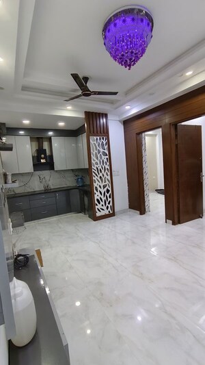 Kitchen in 2 BHK Builder Floor at Divya Angels, Indrapuram – for Rent