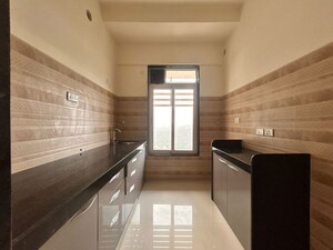 Kitchen in 1.5 BHK Apartment at Sheth Avante, Kanjurmarg West – for Rent