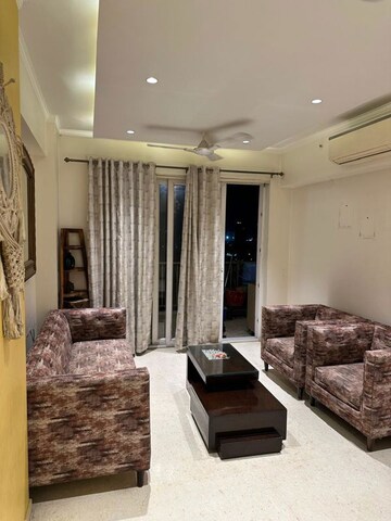 Living Room in 3 BHK Apartment at DLF The Skycourt, Sector 86 – for Rent