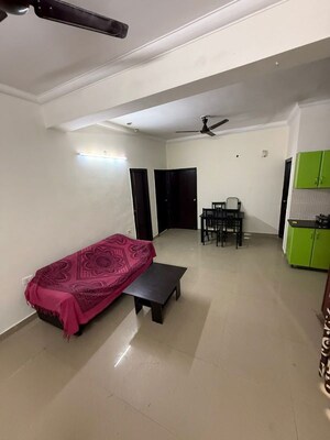 Living Room in 3 BHK Apartment at Gaur Sportswood, Sector 79 – for Rent
