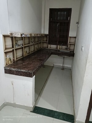 Kitchen in 1 BHK Builder Floor at Mohanlalganj – for Rent