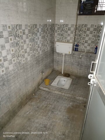 Bathroom in 1 BHK Builder Floor at Mohanlalganj – for Rent