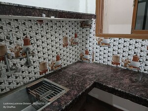 Kitchen in 1 BHK Builder Floor at Mohanlalganj – for Rent