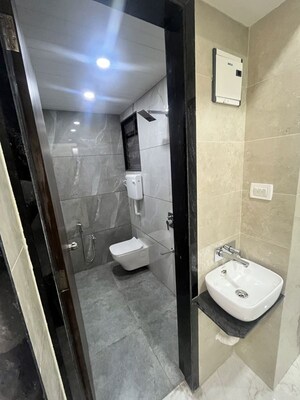 Bathroom in 1 BHK Apartment at Satyam Gulmohar Park, Taloja Sector 26 – for Rent
