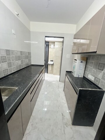 Kitchen in 1 BHK Apartment at Satyam Gulmohar Park, Taloja Sector 26 – for Rent