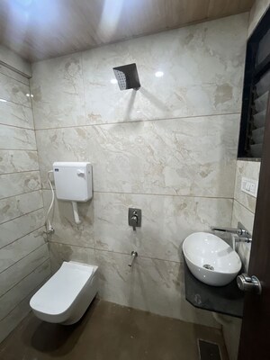 Attached Bathroom in 1 BHK Apartment at Satyam Gulmohar Park, Taloja Sector 26 – for Rent