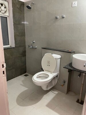 Bathroom in 2 BHK Apartment at Sushma Joynest ZRK, Ghazipur – for Rent