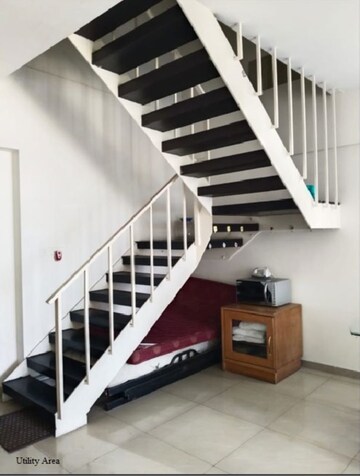 Staircase in 2 BHK Penthouse at Geras World of Joy S, Kharadi – for Rent