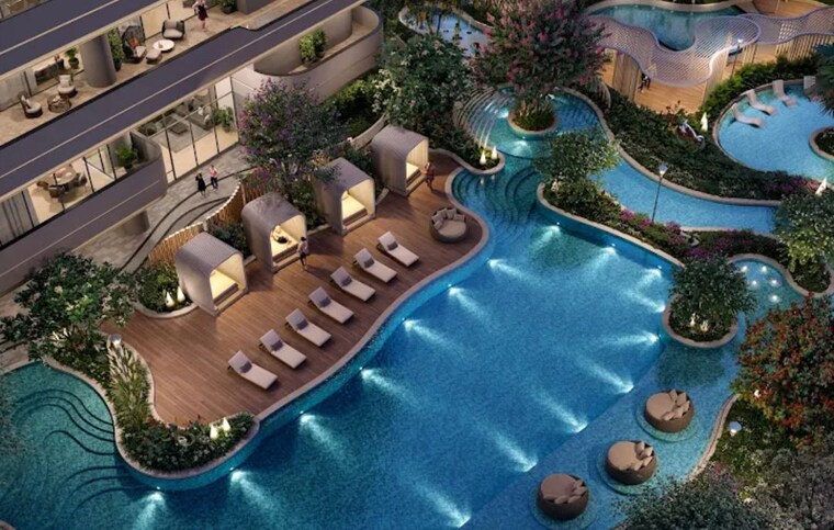  Parking, ghr-the-cascades-neopolis 4 Bedroom 4825 Sq.Ft. Apartment In Kokapet Hyderabad 9862678