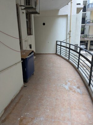 Balcony in 2 BHK Apartment at Jaipurias Sunrise Greens Zirakpur, Vip Road – for Rent