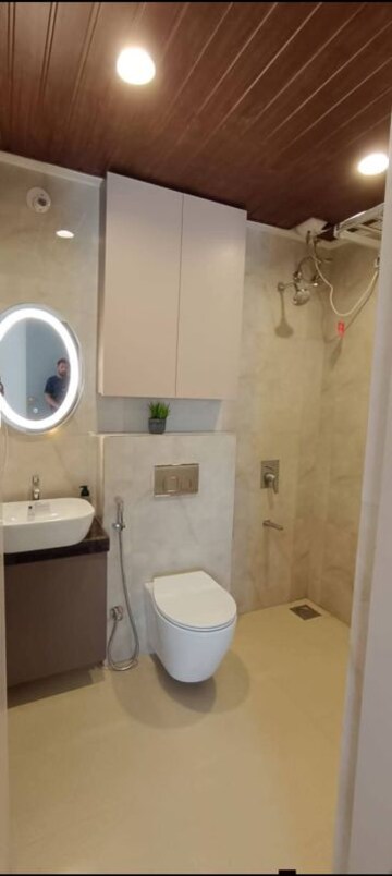 Bathroom in 2 BHK Apartment at Raymond Ten X Vibes, J K Gram – for Rent