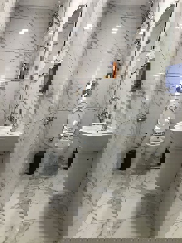 Bathroom in  Pg at Vineet Khand – for Rent