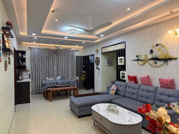 Living Room in 3 BHK Apartment at Prestige Falcon City, Konanakunte – for Sale