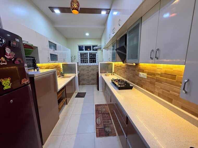 Kitchen, prestige-falcon-city 3 Bedroom 1591 Sq.Ft. Apartment In Konanakunte Bangalore 9862800