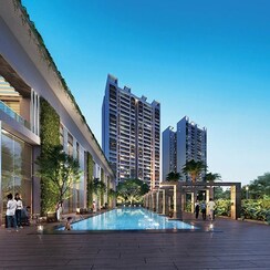 3 BHK + Servant Room Apartment For Sale in Godrej Air Sector 85