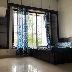 Bedroom in 3 BHK Apartment at Pethkar Samrajya, Kothrud – for Rent