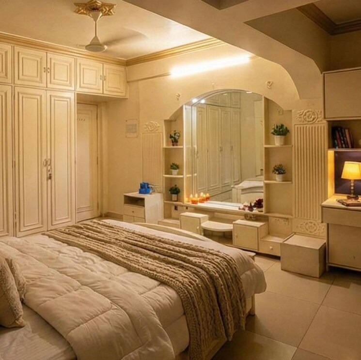 Bedroom, brookhill-tower 2 Bedroom 750 Sq.Ft. Apartment In Lokhandwala Complex Mumbai 9863172