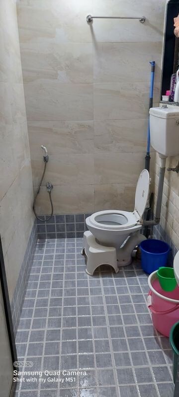 Bathroom in 2 BHK Apartment at Ekdant Shree Siddhivinayak Tower, Vartak Nagar – for Sale