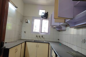 Kitchen in 3 BHK Builder Floor at Paryavaran Complex – for Rent