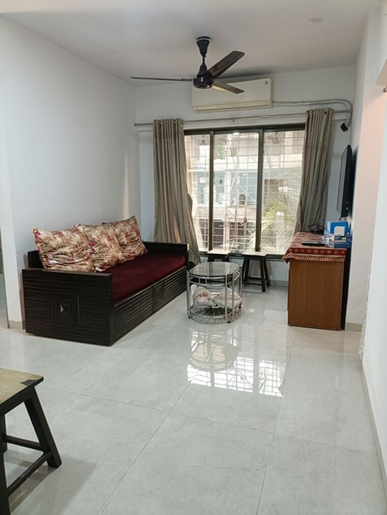 Living Room, mohini-zen-vrindavan 2 Bedroom 600 Sq.Ft. Apartment In Dahisar East Mumbai 9863199