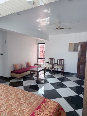 Living Room in 3 BHK Apartment at Genexx Valley, Diamond Harbour Road – for Rent