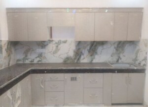 Kitchen in 3 BHK Villa at Jankipuram – for Sale