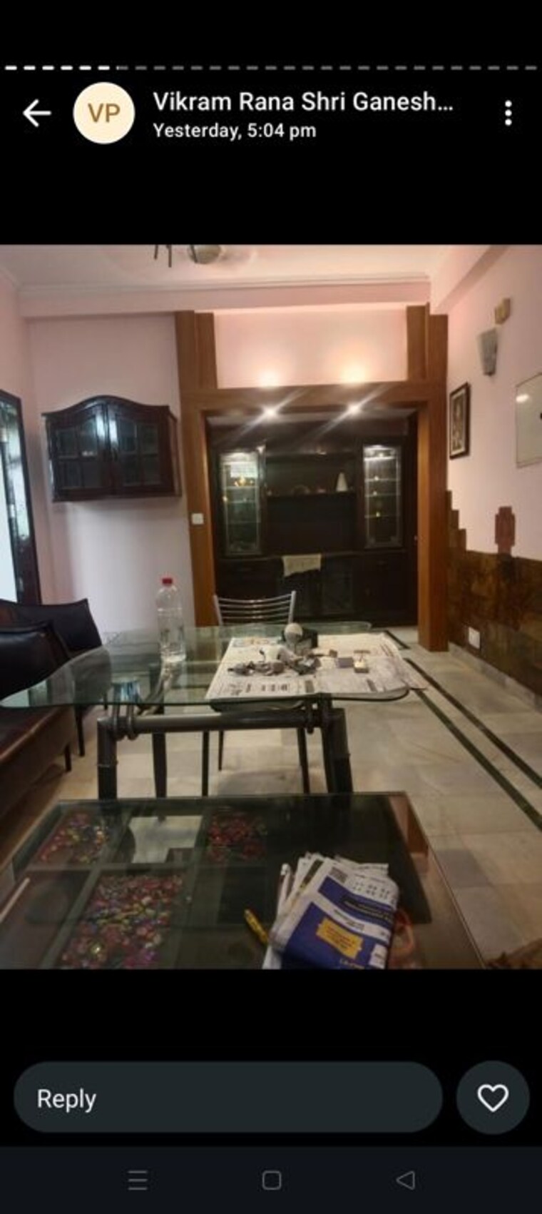 Living Room, palam-vihar-residents-association 2 Bedroom 1500 Sq.Ft. Builder Floor In Palam Vihar Gurgaon 9541323