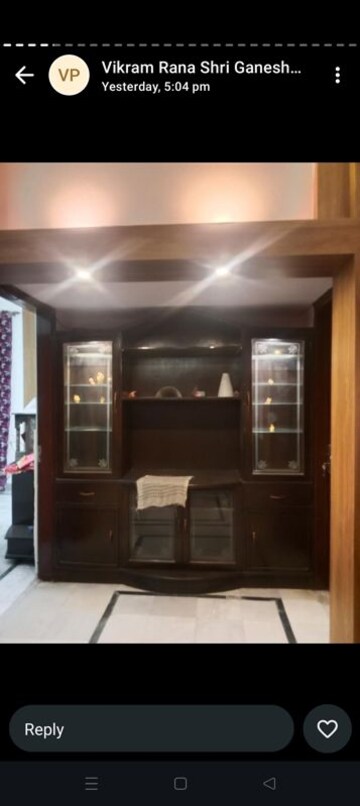 Living Room in 2 BHK Builder Floor at Palam Vihar Residents Association, Palam Vihar – for Rent