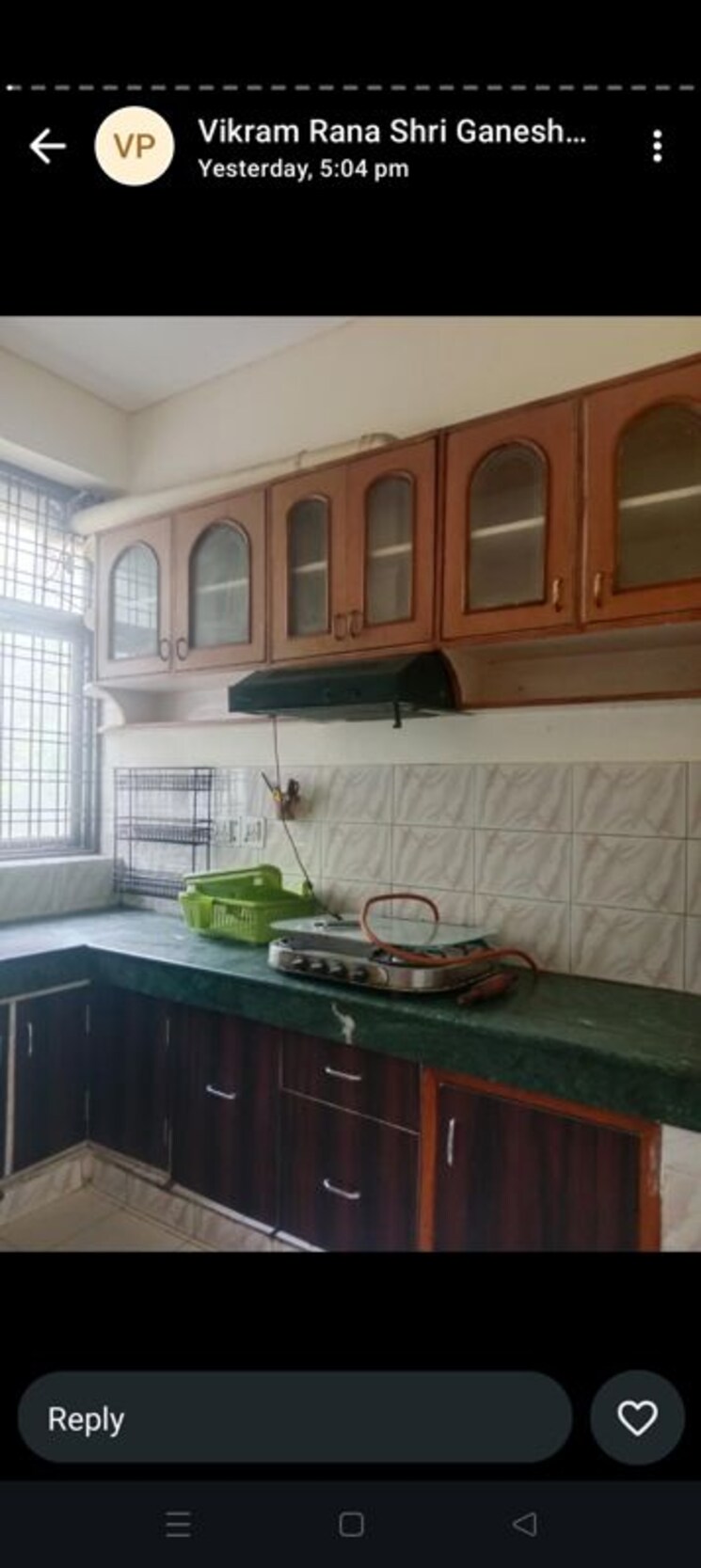 Kitchen, palam-vihar-residents-association 2 Bedroom 1500 Sq.Ft. Builder Floor In Palam Vihar Gurgaon 9541323