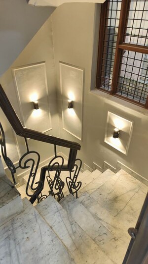 Staircase in 3.5 BHK Builder Floor at Palam Vihar Residents Association, Palam Vihar – for Rent