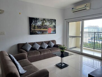 Living Room in 3 BHK Apartment at RNS Shanthinivas, Yeshwanthpur – for Rent