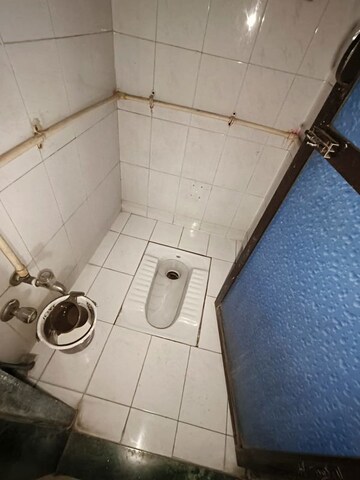 Bathroom in 1 BHK Apartment at Shreeji Dham CHS, Kalwa – for Rent