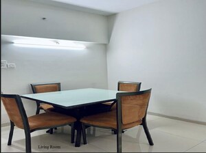 Living Room in 1 BHK Apartment at Malkani Buena Vida, Kharadi – for Rent