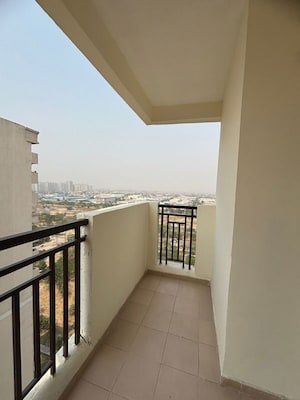 Balcony in 3 BHK Apartment at Galaxy North Avenue, Gaur City 1 – for Sale
