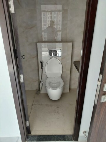 Bathroom in 1 BHK Apartment at Raymond Ten X Habitat, Pokhran Road No Two – for Rent