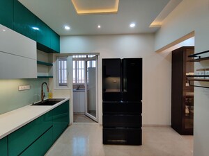 Living Room in  Apartment at Bhartiya Nikoo Homes Phase 2, Thanisandra Main Road – for Rent