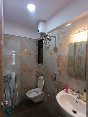 Bathroom in 1 BHK Apartment at Harasiddh Viraaj, Malad East – for Sale