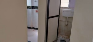 Bathroom in 1 BHK Apartment at Kanchan Pushp Society, Ghodbunder Road – for Rent