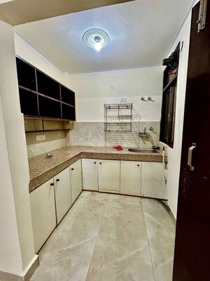 Kitchen in 1 BHK Builder Floor at Chattarpur – for Rent