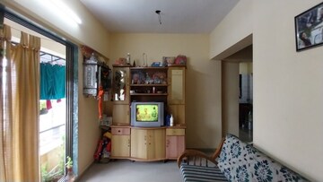 Living Room in 1 BHK Apartment at Falsa Scarlett Homes, Dahisar East – for Sale