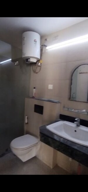 Bathroom in 3 BHK Apartment at Puri Pranayam, Sector 82 – for Rent