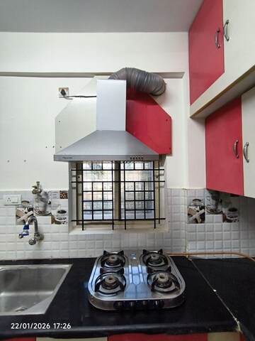 Kitchen in 3 BHK Apartment at Bhoganhalli – for Rent