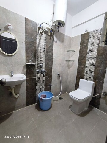 Bathroom in 3 BHK Apartment at Bhoganhalli – for Rent