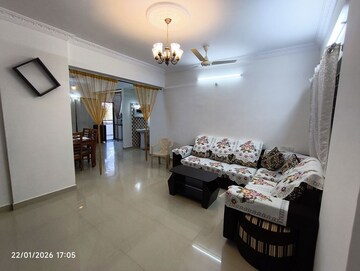 Living Room in 3 BHK Apartment at Bhoganhalli – for Rent